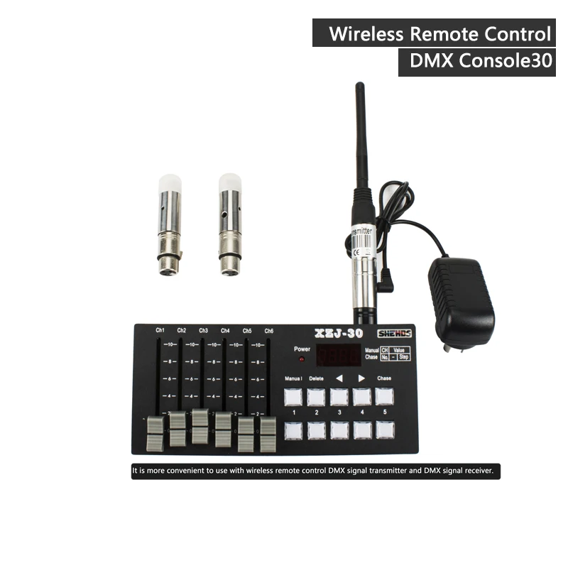 DMX Console30 DJworld DMX консоль 1024 контроллер для сценического освещения DMX 512 DJ контроллер оборудования международный стандарт - Цвет: DMX Console30