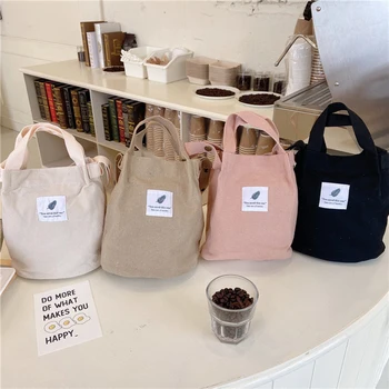 

Simple Canvas Women Shoulder Messenger Bags Student Small Crossbody Female Beach Handbags