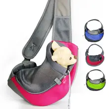 Переноска для собаки щенка, рюкзак для путешествий, сумка через плечо, Сетчатая Сумка для переноски