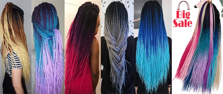 Ombre Senegalese Twist Hair twist hair barids