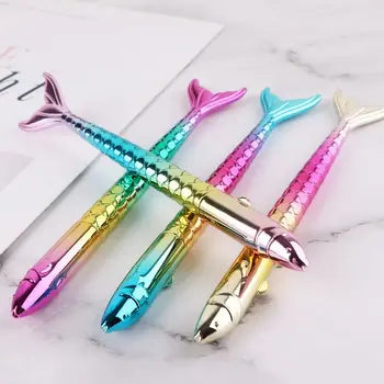 

Lovely Fish Design 0.5mm Gel Pen Signature Neutral Pens For School Girls Gift Writing Office Supplies Stationery Novelty K1AF