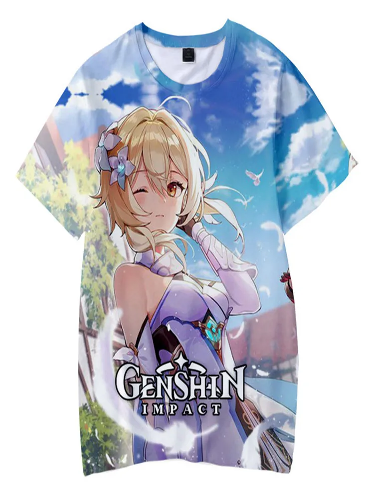 Genshin shirts Clearance