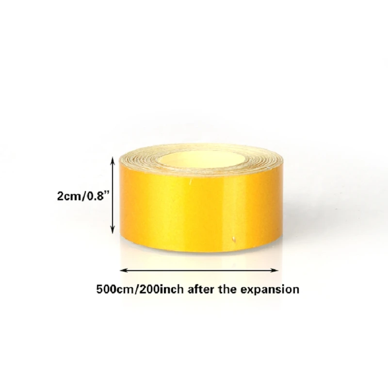 2 рулона светоотражающие автомобильные наклейки аварийный знак светильник отражатель аксессуар для автомобиля мотоцикла светящаяся лента 5 м* 2 см