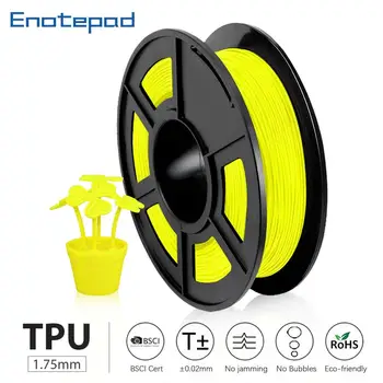 

TPU Stylo 3d printer filament 3D sublimation component Flexible TPU 3d Printingponderable sensible solid cloth 1.75mm 0.5KG