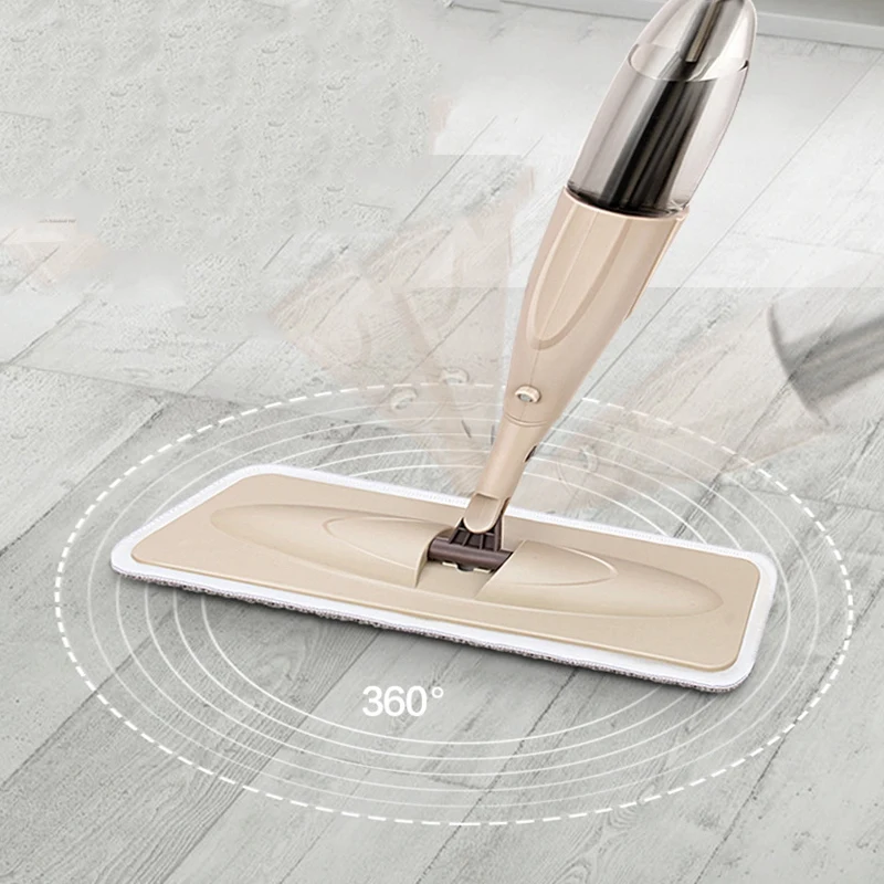 Горячая продажа Волшебный спрей Швабра деревянный пол с многоразовая микрофибра колодки 360 градусов ручка для домашних окон кухонная