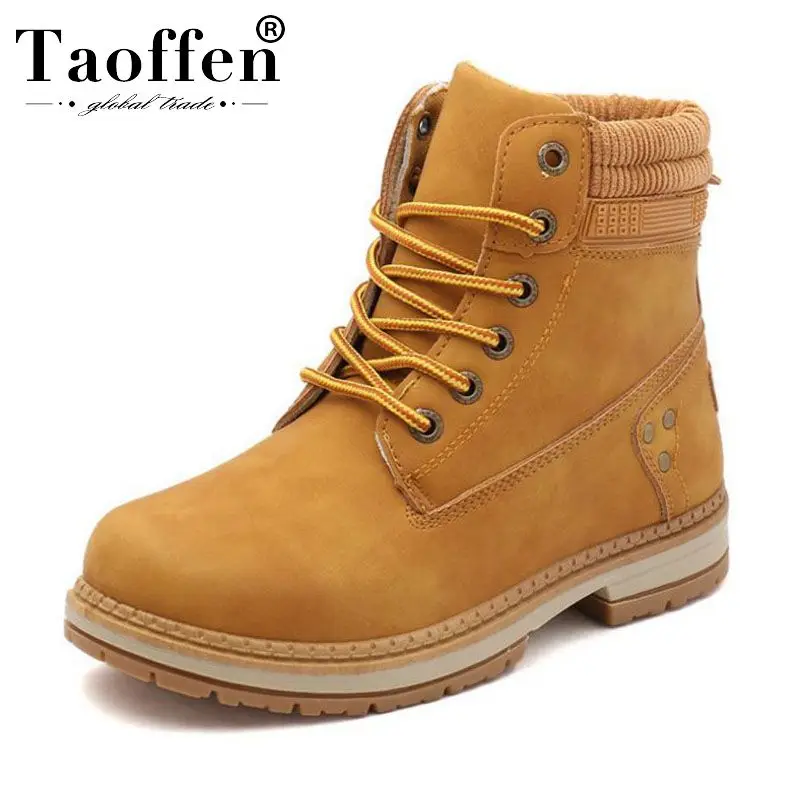 Женские офисные ботильоны Taoffen розовые повседневные на массивном каблуке с