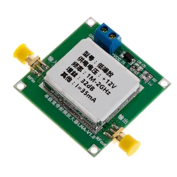 

0.01-2000MHz 2Ghz 32DB LNA RF Broadband Low Noise Amplifier Module UHF HF VHF