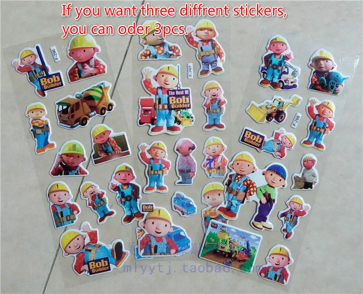 1 шт. наклейки с изображением пожарного Сэма для детей Обучающие комнаты домашний