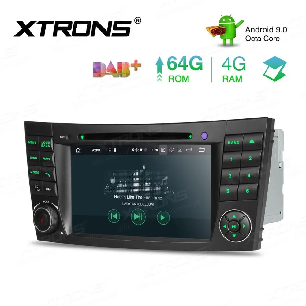 Discount 7" Android 9.0 4G+64G Car DVD Multimedia GPS Radio for Mercedes-Benz CLS-Class W219 2005-2006 (CLS-350/CLS-500/CLS-55 AMG) 2