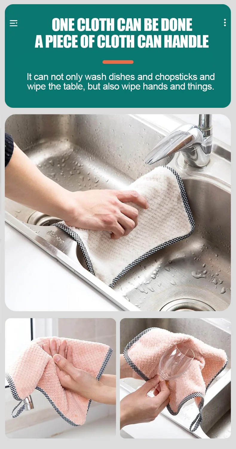 Essuie-vaisselle De Cuisine, Essuie-vaisselle De M... – Grandado