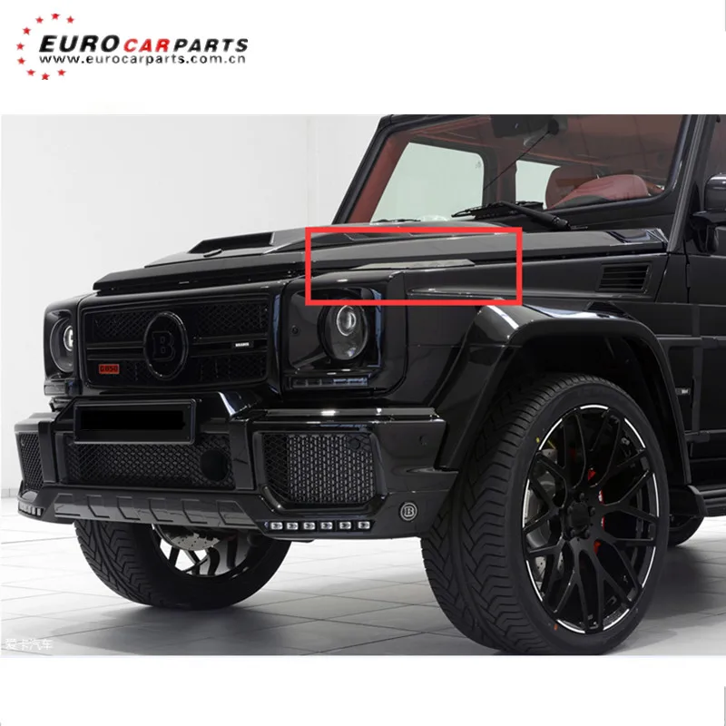 G класс w463 B Стиль капот боковые отверстия для W463 G350 G500 G55 G63 G65 Капот Передняя