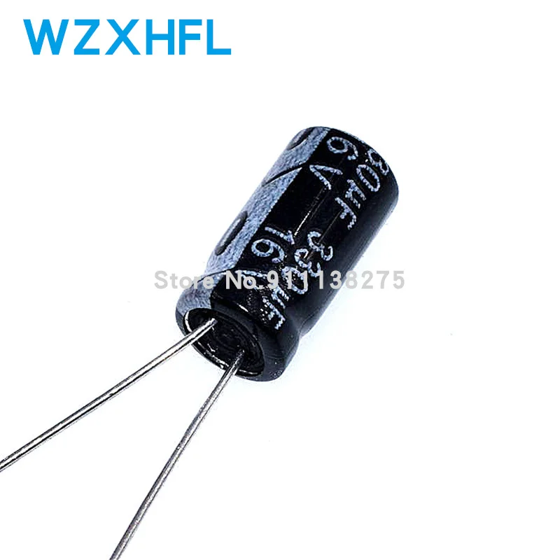 20pcs Aluminum Electrolytic Capacitor 16V 22UF 33UF 47UF 100UF 220UF 330UF 470UF 680UF 1000UF 1500UF 2200UF 3300UF 4700UF