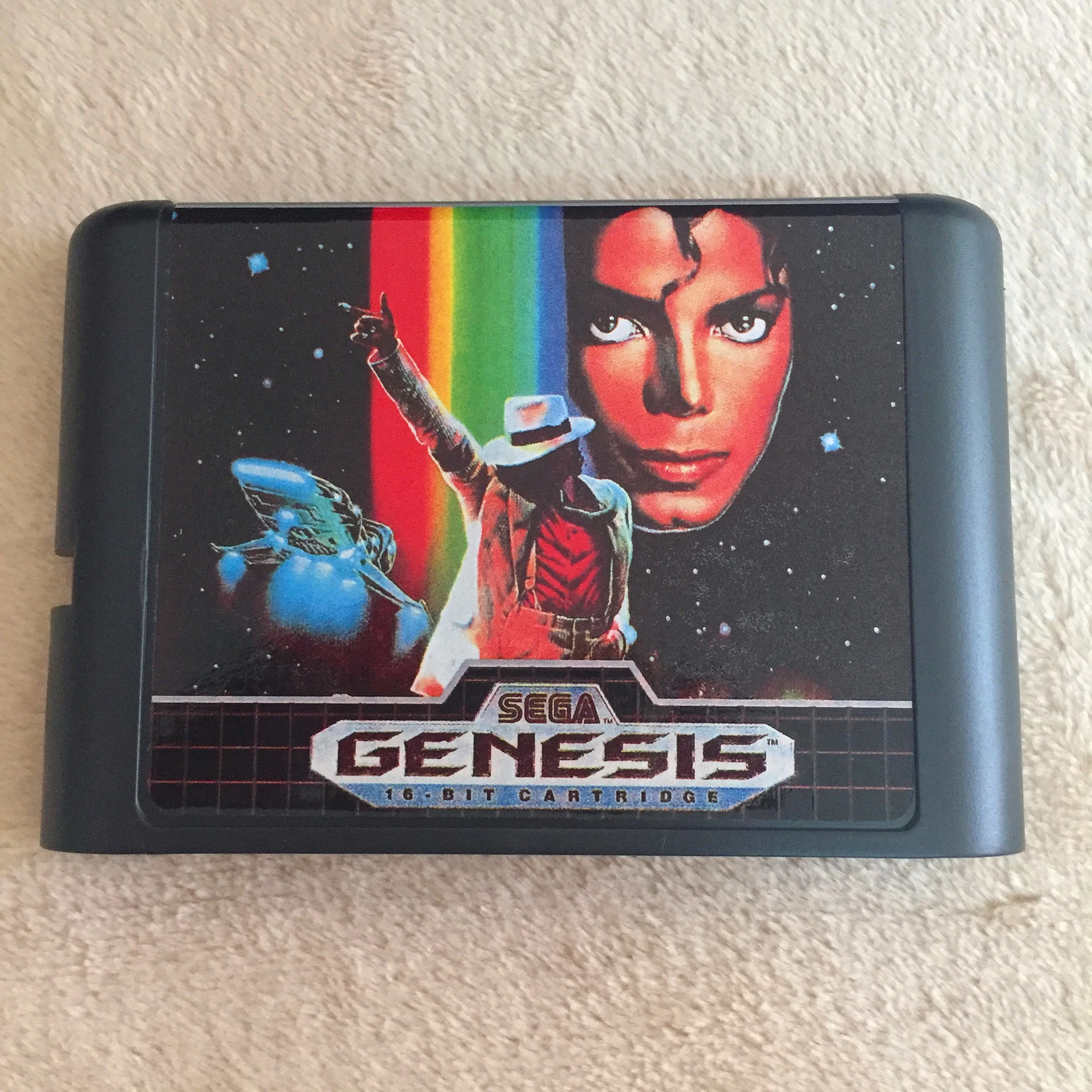 

Micheal Jackson's Moonwalker 16 bit MD Game Card For Sega Mega Drive For Genesis