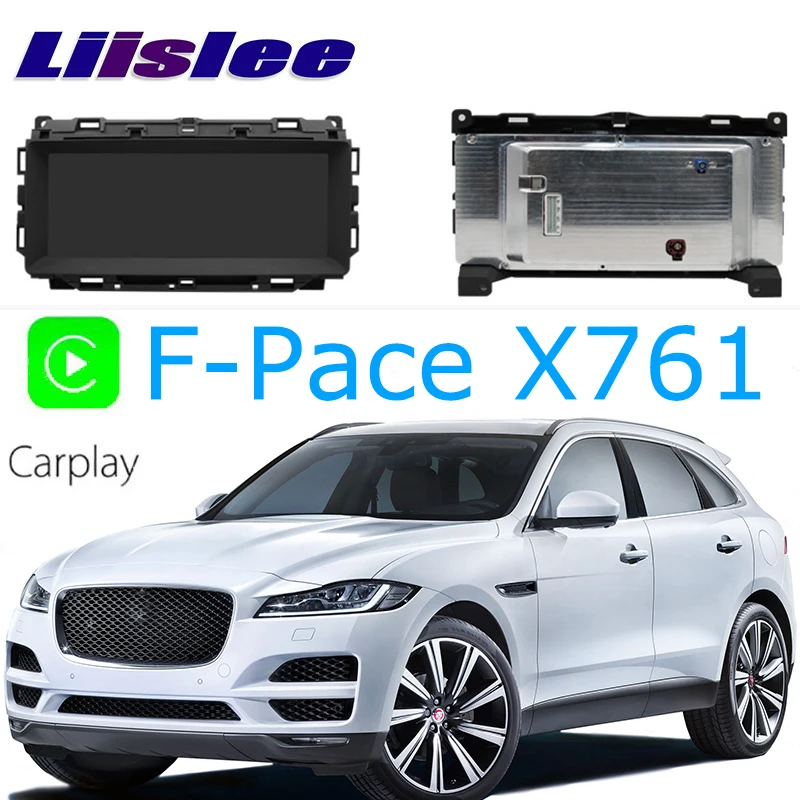 LiisLee Car Multimedia GPS Audio Hi-Fi Radio Stereo For Jaguar F-Pace FPace R S X761 2016~2018 Original Style Navigation NAVI | Автомобили