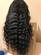 Lumiere-mechones de cabello humano mechones de cabello suelto de ondas profundas con cierre y 3/4 mechones 100% cabello humano para mujer negra, cabello Remy