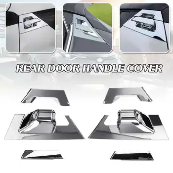 

Electroplated Silver Rear Door Handle Cover Trim Scratch-Resistant Car Modification Special Accessories For Toyota CHR 2016-2019