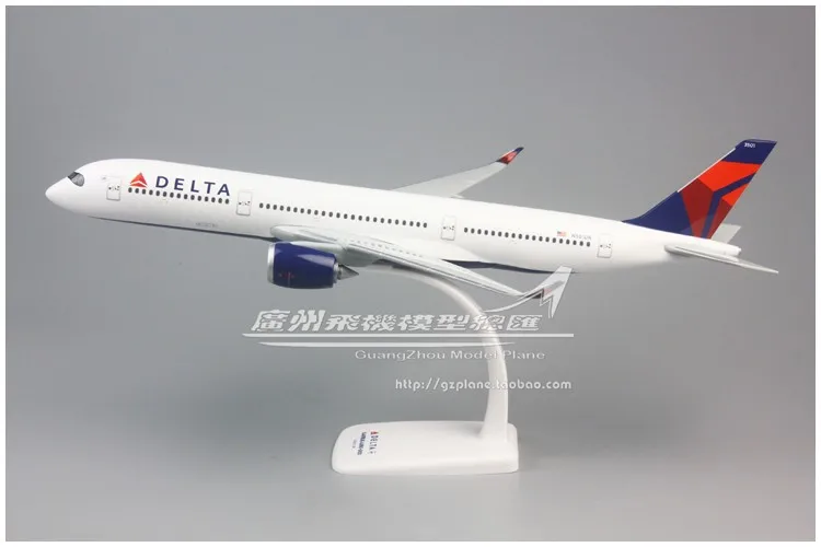33Cm America Airlines America Delta Air Lines Delta A350-900 N501Dn 1:200 Assemblato Modello Di Aereo Per Aereo Modello Collettore