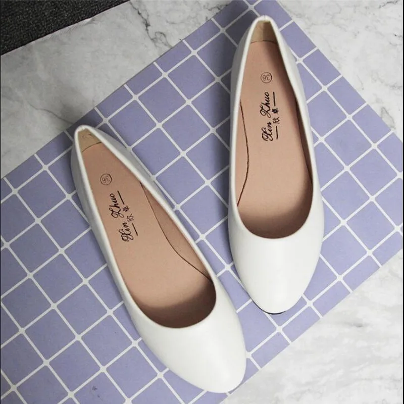Summer Autumn Women Shoes Casual Shoe Flats Round Toe Women Flat Heel Shoes Moccasins Ballet Flats Flat Shoes Ballerina Loafers