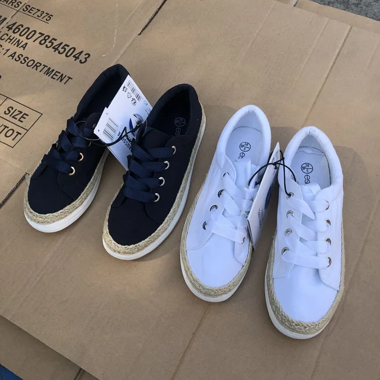 Shoes for women Mules 2020 Spring Lace-up Canvas Shoes Comfortable Board Shoes Women's Shoes mules shoes women flats Fashion