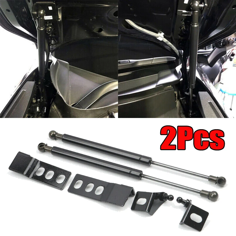 

Black Front Engine Hood Lifts Support Shock Struts For Toyota RAV4 2019 2020