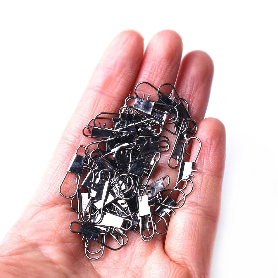 50PCS/Lot Carp Fishing Accessories Luya Fishing Type B Pin Rolling Swivel For Model 1#2#3#4#5#6 Stainless Steel Metal Outdoor 50PCS/Lot Carp Fishing Accessories Luya Fishing Type B Pin Rolling Swivel For Model 1#2#3#4#5#6 Stainless Steel Metal Outdoor