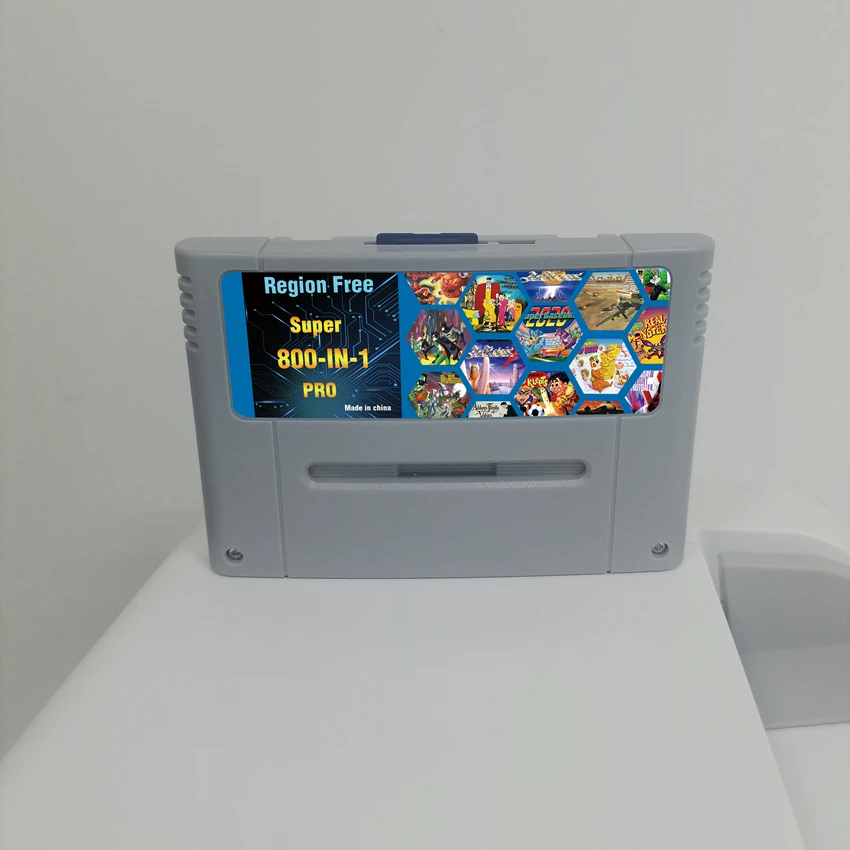 Супер DIY ретро 800 в 1 Pro игровой Картридж для SNES 16 бит игровая консоль карта китайская версия