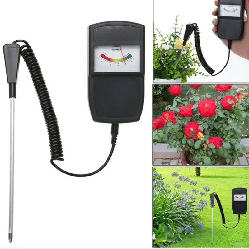

Soil PH Detector Pointer Type Tester Sensor Probe Acidity Test Tool for Farmer 35ED