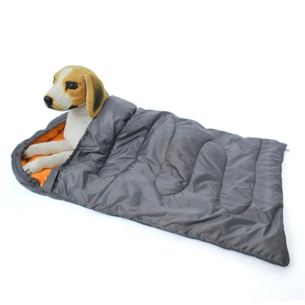 Large waterproof Dog Sleeping Bag Portable Dog Bed Outdoor Camping Pet Cave Bed Mat For Medium Large Dogs Blanket Pet Product