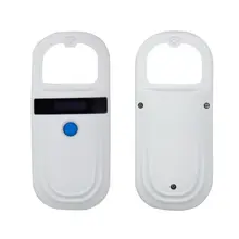 Животное ID Читатель чипа идентификационный чип сканер штрих-кода ID домашнего питомца, собаки электронный читатель чипа для собаки кошки лошадь C42