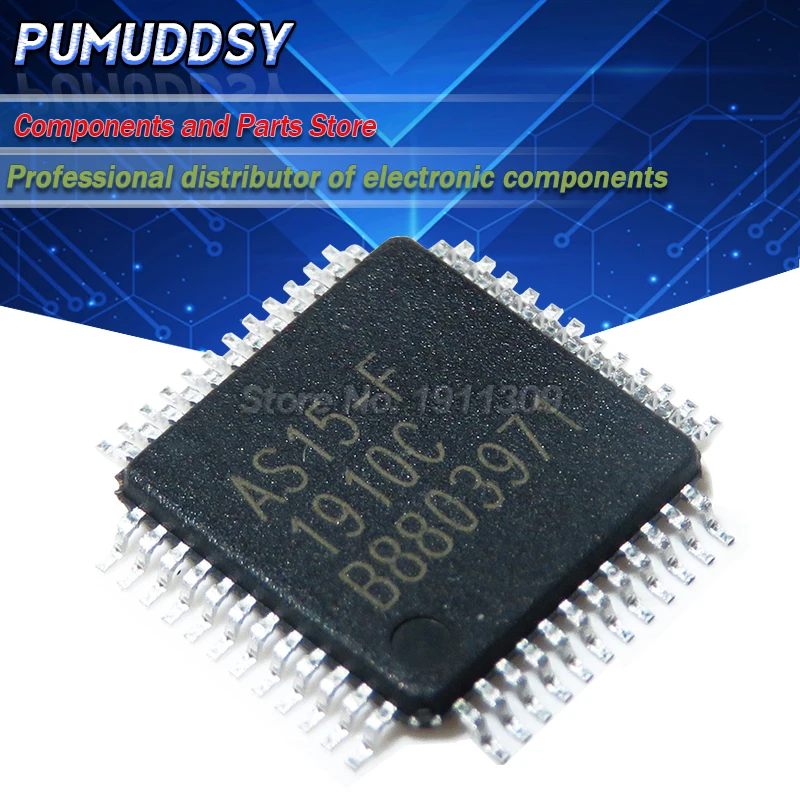 5PCS AS15 F AS15F QFP48 LCD chip IC|Интегральные схемы| |
