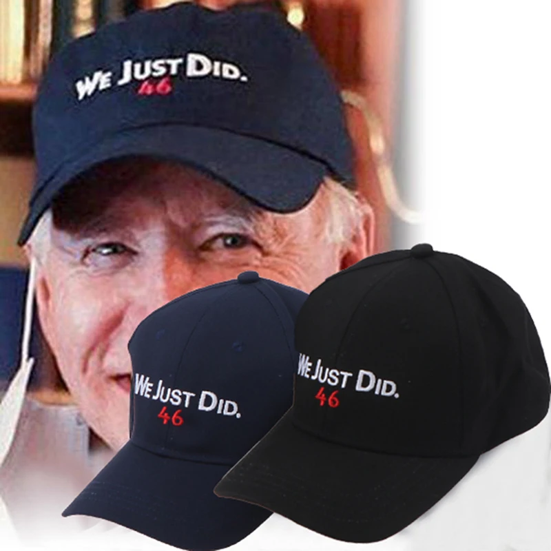 Hats Baseball-Cap Support Joe Biden Six Forty Election We Presidential US Just-Did