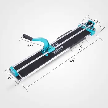 

VEVOR Tile Cutter 6-15Mm Tile Cutter Precision Manual Cutting Infrared Rays Cutting Stone Materials Solid Steel Rail Machine