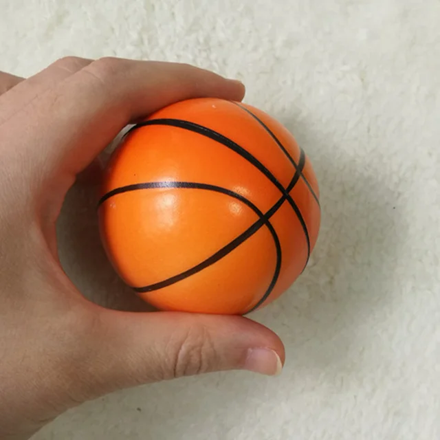 6pcs 6.3cm Squeeze Ball Toy Football Basketball Soft Foam Sponge Anti stress Baseball Tennis Toys for Kids Children 4