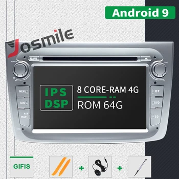 

4GB 1 Din Android 9.0 Car Radio DVD Player For Alfa Romeo Mito 2008- Car Multimedia 8 Core RAM 4GB ROM 64GB GPS Navigation DSP