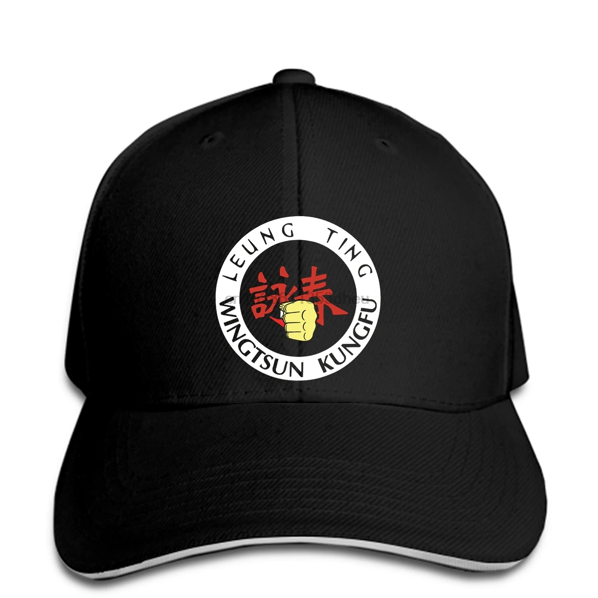 Новая Черная мужская бейсбольная Кепка Leung Tin Wingstun Kung Fu snapback