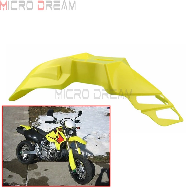 Yellow Motorcycle Plastic MudGuard Front Fender Fairings Fits Suzuki DR200 DR125