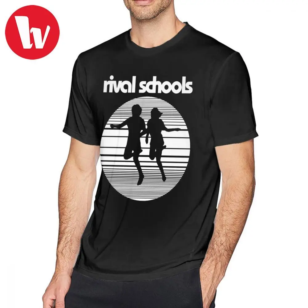 La Dispute T Shirt Rival Schools Logo White T-Shirt Cute 100 Percent Cotton Tee Print Short-Sleeve Classic Male Tshirt |