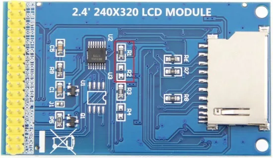 2,4 дюймов 240*320 34 p_8/16 бит MCU параллельный XPT2046 резистивный сенсорный ILI9341 TFT ЖК-модуль дисплей экран панель
