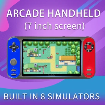 

7inch HDMI USB Support TF Card Home Game Console E-book Reading Portable 8 Simulators Non Slip Retro Handheld Player For PSP3000