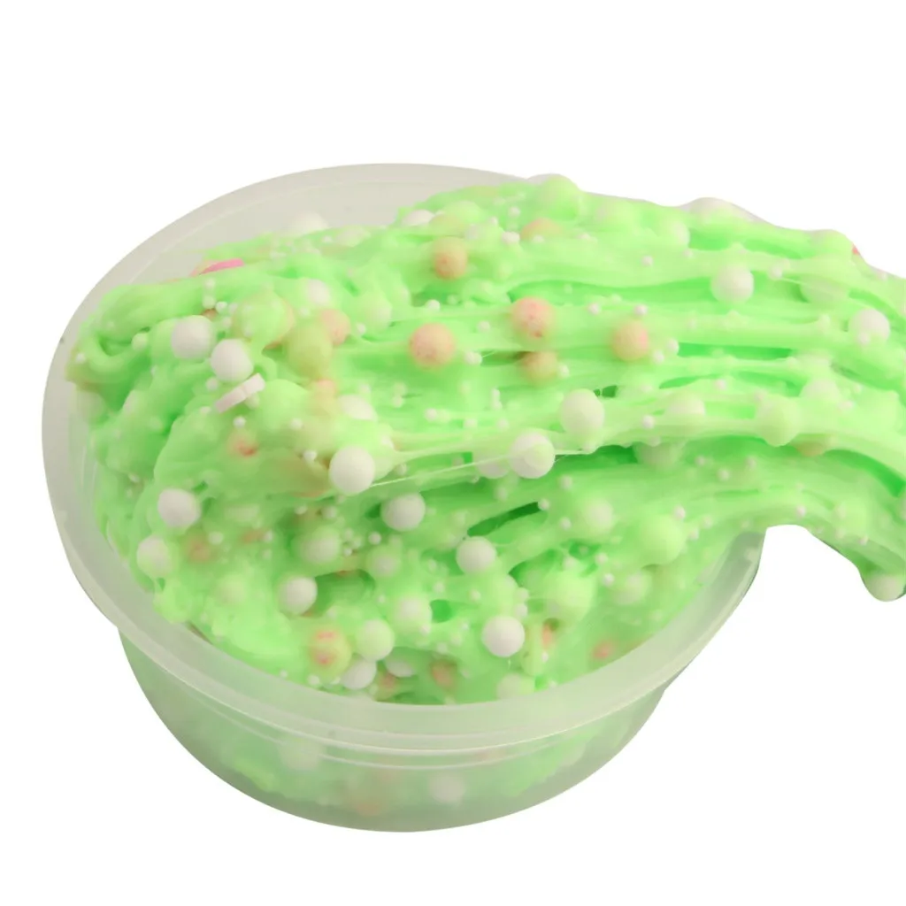 Fluffy Slime Supplies Stress Relief Toy Child Creativity Imagination Education toy Beautiful Color Colorful Slime toys #A