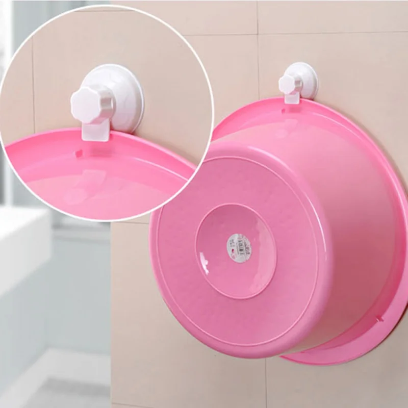 

2PCS Household Washbowl Hook Strong Suction Cup Type Waterproof Washbowl Hook No Trace Nail-free Hook