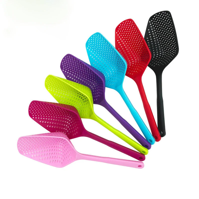 Kitchen Accessories Large Scoop Colander Pasta Heat Resistant Strainer