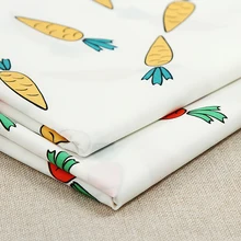 Lychee Life 50x142 см морковь печатная ткань модные ткани Ручное шитье для поделок одежда поставки украшения