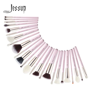 

New Jessup Brush Professional Makeup Brushes Set Foundation Powder Eyeshadow Contour Highlighter Brocha 25pcs Blushing Bride