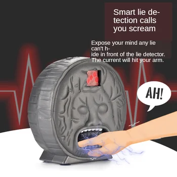 

2020's lie detector fourth generation Party Whole Person electric shock bite finger light music Ancient Roman lie detector