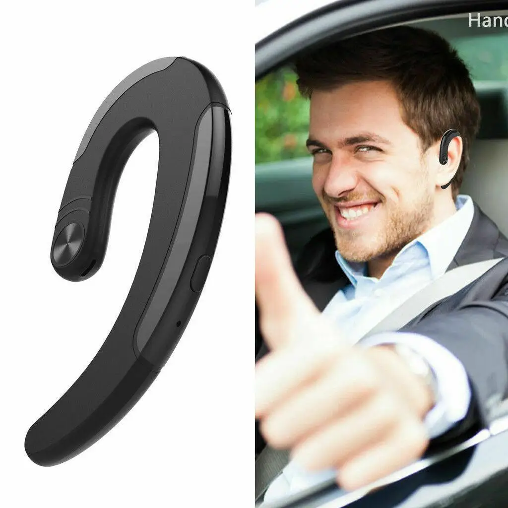 Noise Cancelling Wireless Bluetooth Headphone Sport Earphone Handsfree with Microphone for iPhone Android Cell Phones