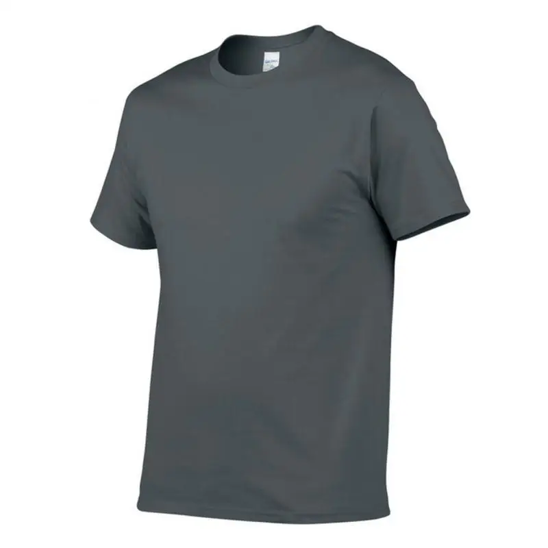 Solid Color T Shirt Mens Black And White 100% cotton T-shirts Summer Skateboard Tee Boy Skate Tshirt Tops Eus Plus size XS-M-2XL 1