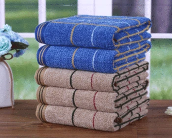 

Men's pure cotton bath towels England Lengge dirt-resistant soft absorbent sports towels beach towels large towels