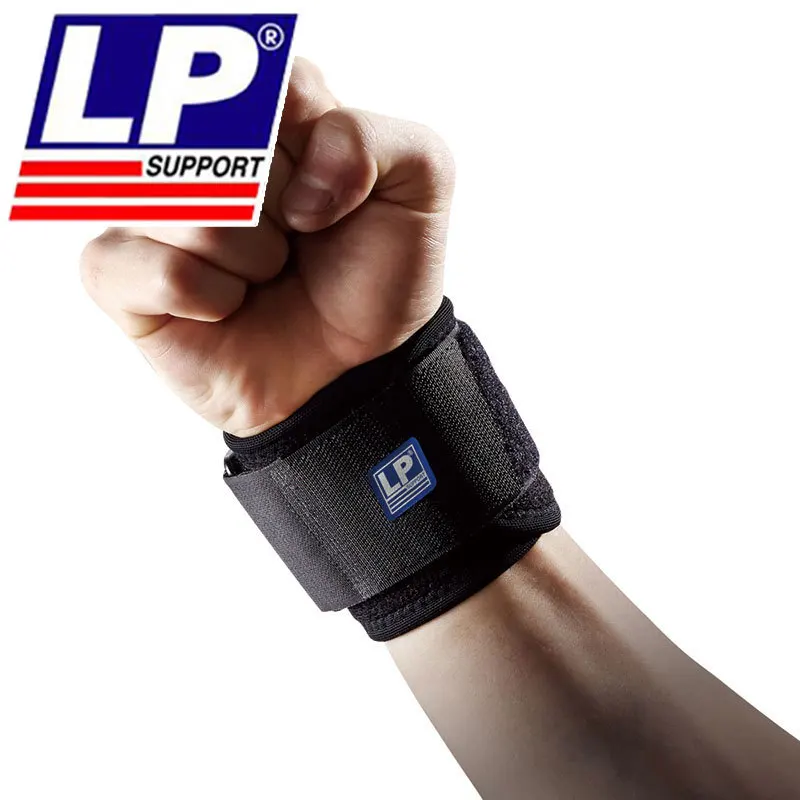 

LP 753 Bracer High Breathable Adjustable Zhengshi Bracer Wrist Sprain Prevention Row Mesh Basket Foot Shuttlecock