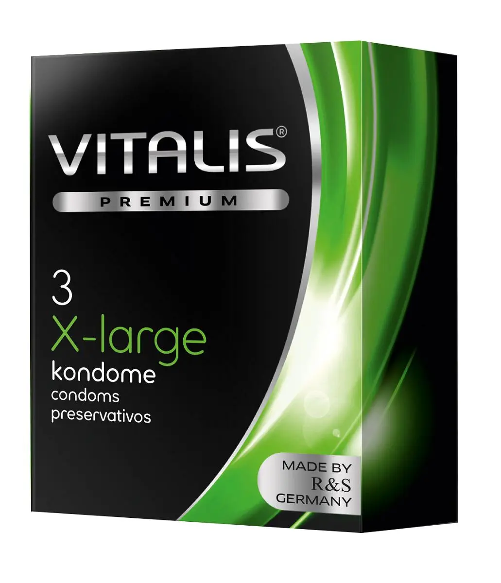 Презервативы увеличенного размера VITALIS PREMIUM x-large - 3 шт. | Красота и здоровье